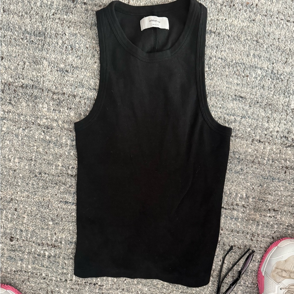 Sold Out NYC Not So Basic Tank Black Size Medium